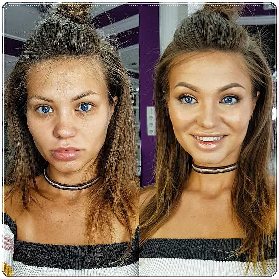 Before And After Makeup