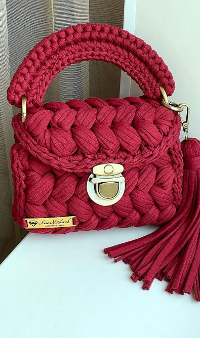 28 Crochet Market, Shoulder ve Handbag Pattern Ideas - Page 7 of 28 ...