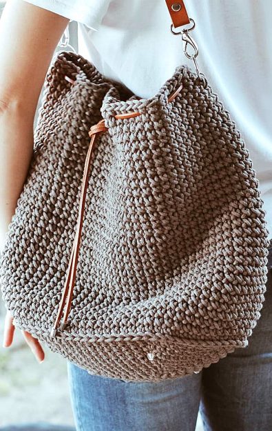 Popular Stylish and Convenient Crochet Bag Models - Page 40 of 103 ...