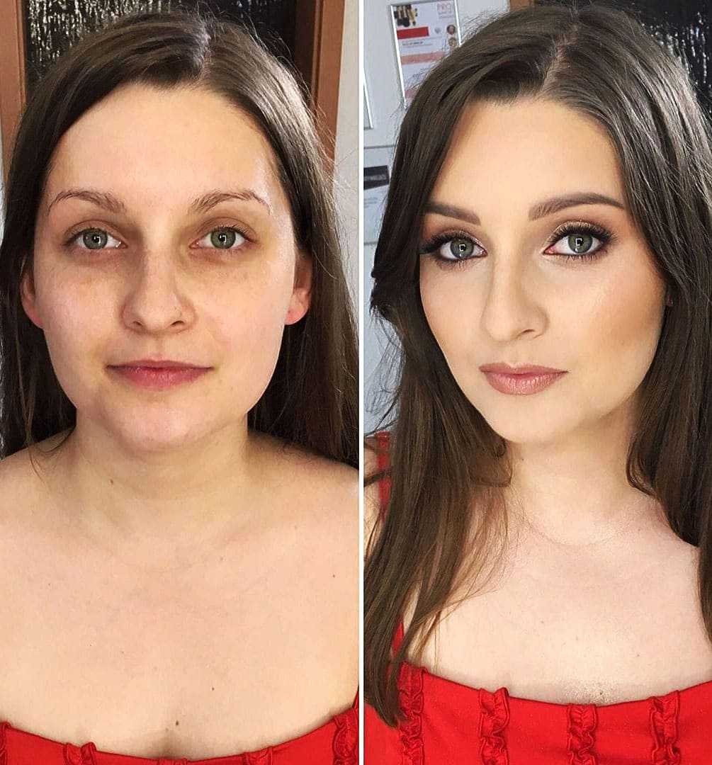 50 Incredible Changes in Women Before and After Makeup - Page 9 of 19