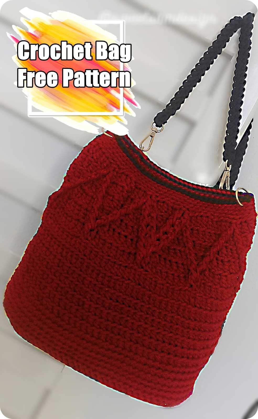 Crochet Tote Bag for Beginners Tutorial and Free Easy Pattern - Womens ...