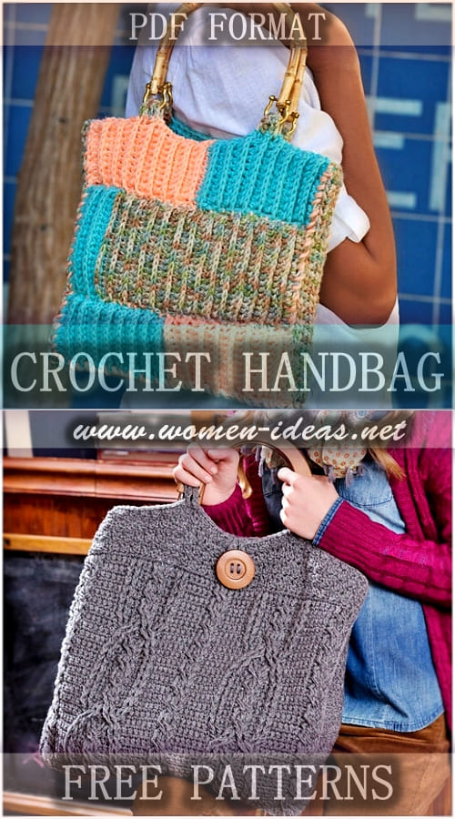 hay Loose Evolve Crochet Free Patterns / Ribbed Project Bag / Plus Size Cable Bag - Womens  ideas